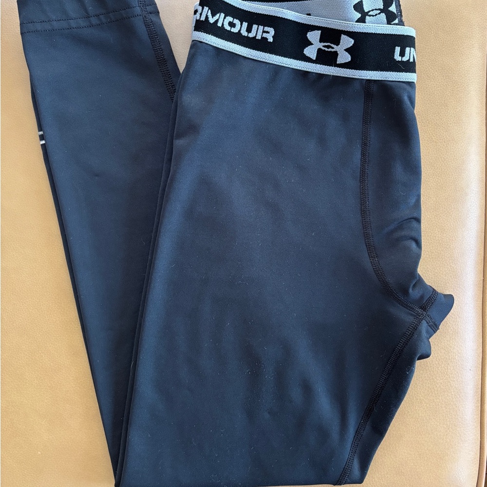 Under Armour Kids Black Cold gear Leggings
